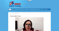 Desktop Screenshot of expressenglishtraining.com